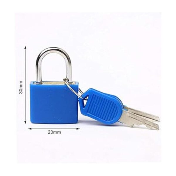 Pengxiaomei 4 piezas de cerradura para maleta mini