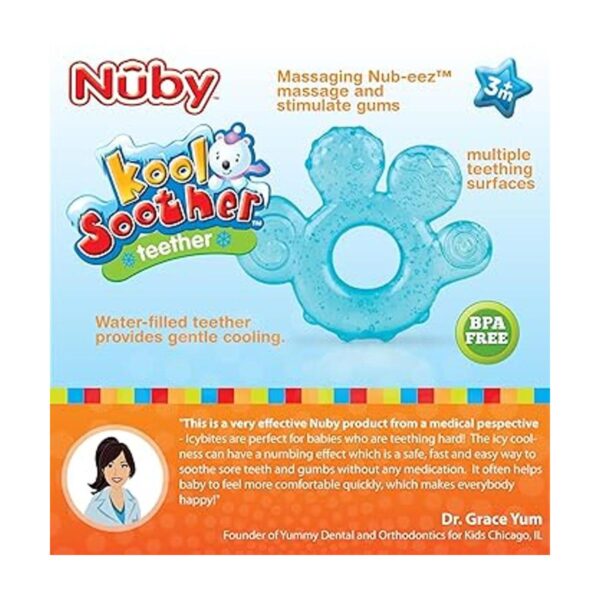 Nuby Icybite Mordedor de mano Los colores pueden variar_2