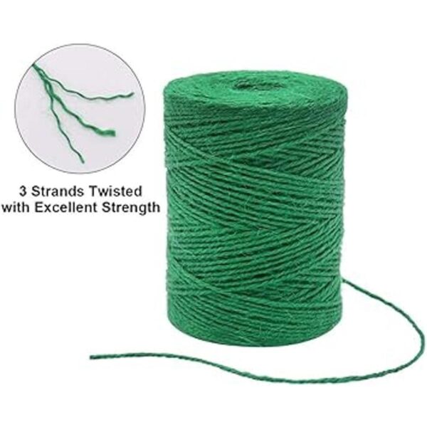 Cordel de yute natural IME 3 capas 328.1 ft de largo_2