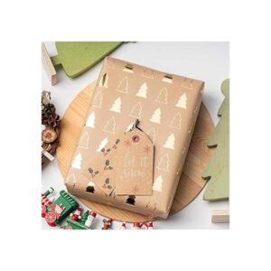 RUSPEPA 6 Hojas de papel de regalo papel de estraza_4