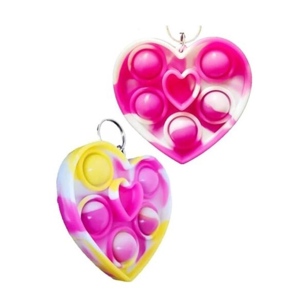 Paquete de 15 llaveros push Fidget Bubble Fidget Sensory_3
