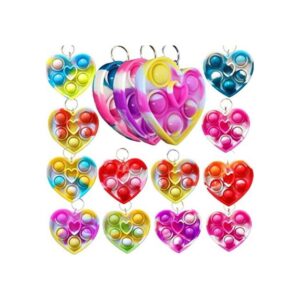 Paquete de 15 llaveros push Fidget Bubble Fidget Sensory_1