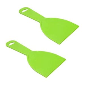 Utoolmart Raspador de masilla de plástico flexible de 4