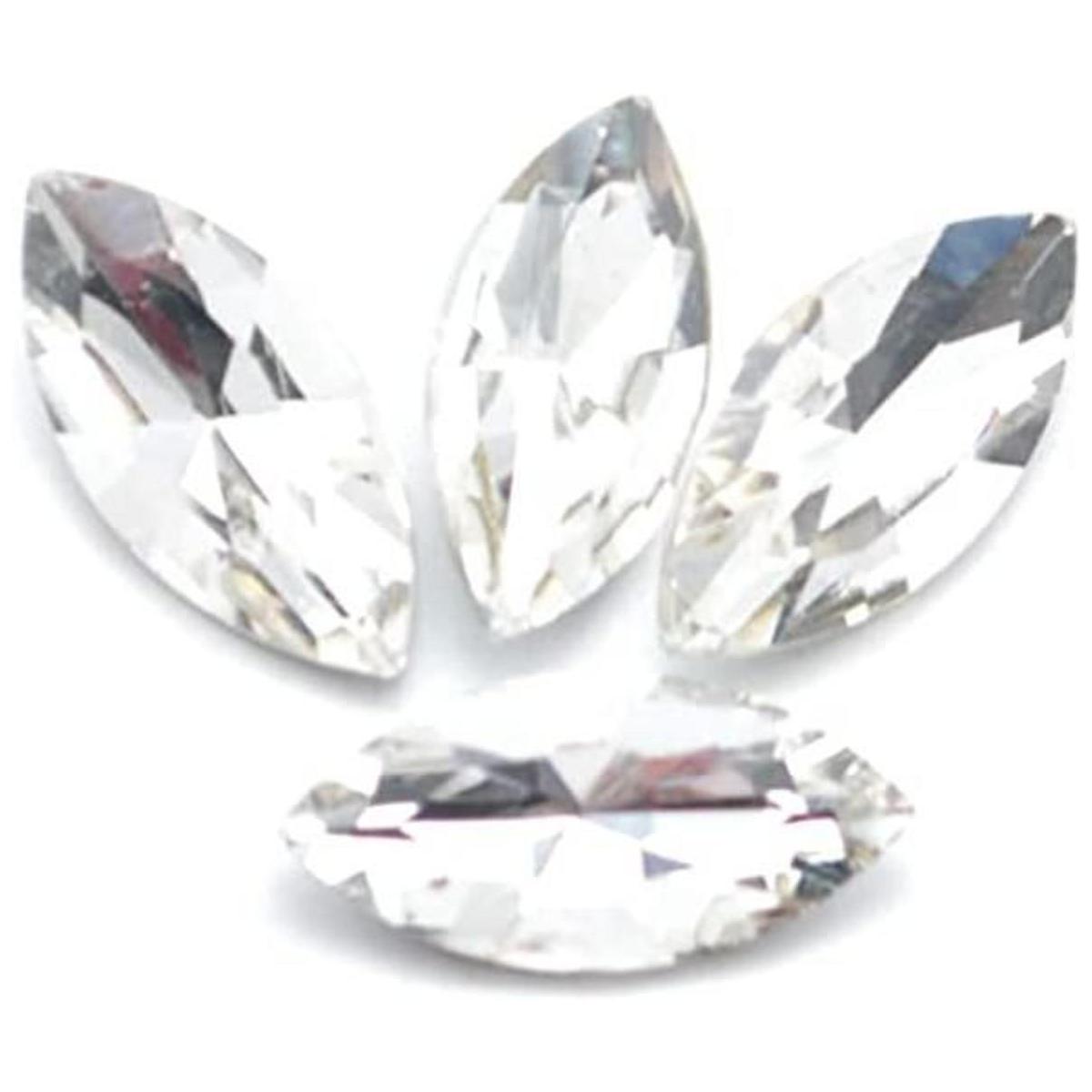 Catotrem Diamantes de imitación de cristal transparente