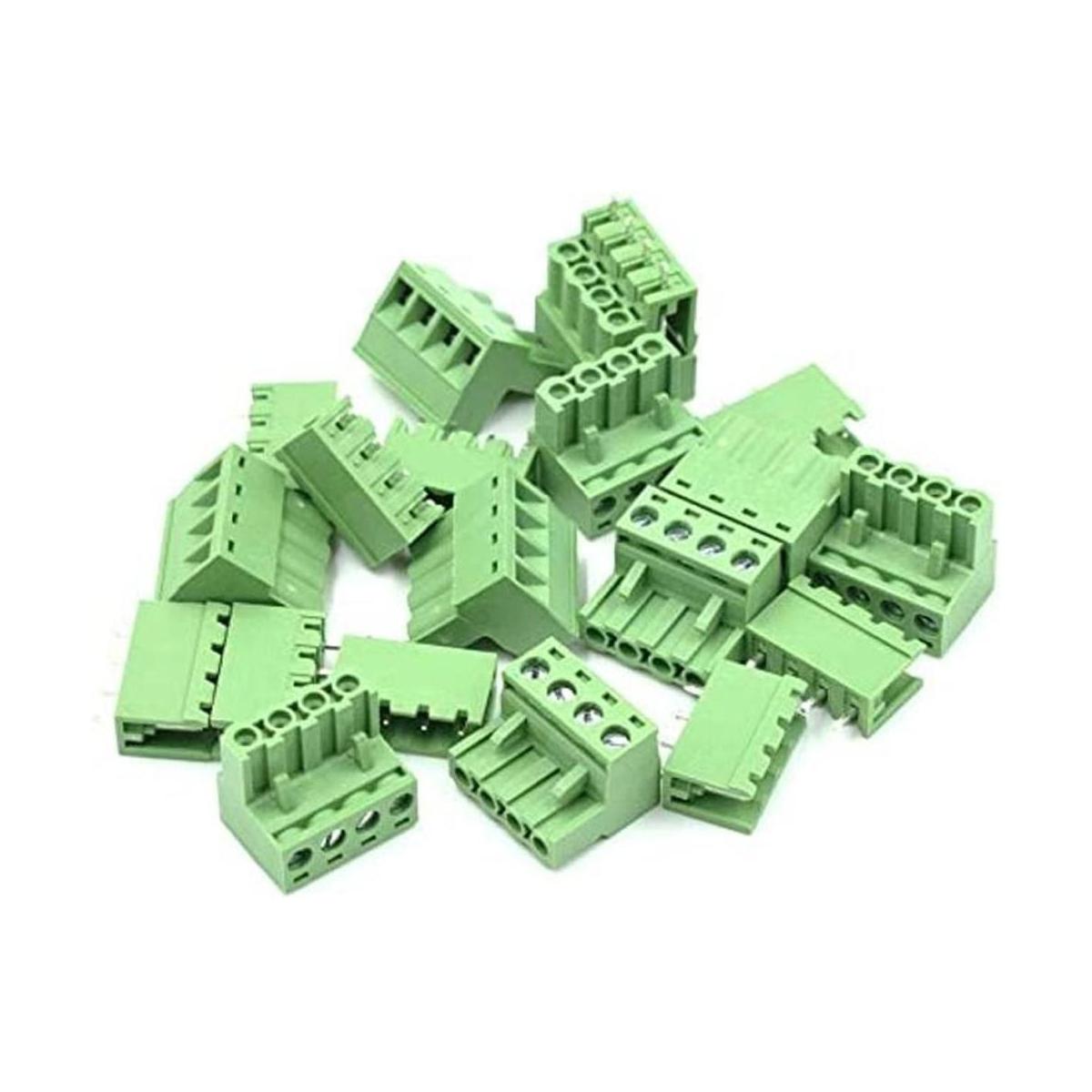 Hxchen 4Pin 0.200 in 2EDG Accesorios de Audio y Vídeo Pin