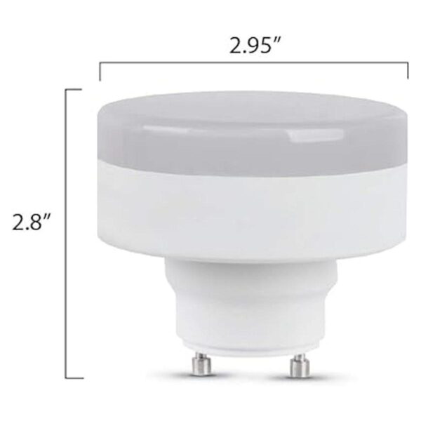 Feit Electric PU60830LEDGU24 60W EQ DM Squat Bombilla LED_4