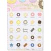 Donut Bingo Party Game para cumpleaños Donut Grow Up 5 x