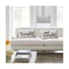 Divertida funda de almohada suave reversible para parejas