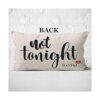 Divertida funda de almohada suave reversible para parejas