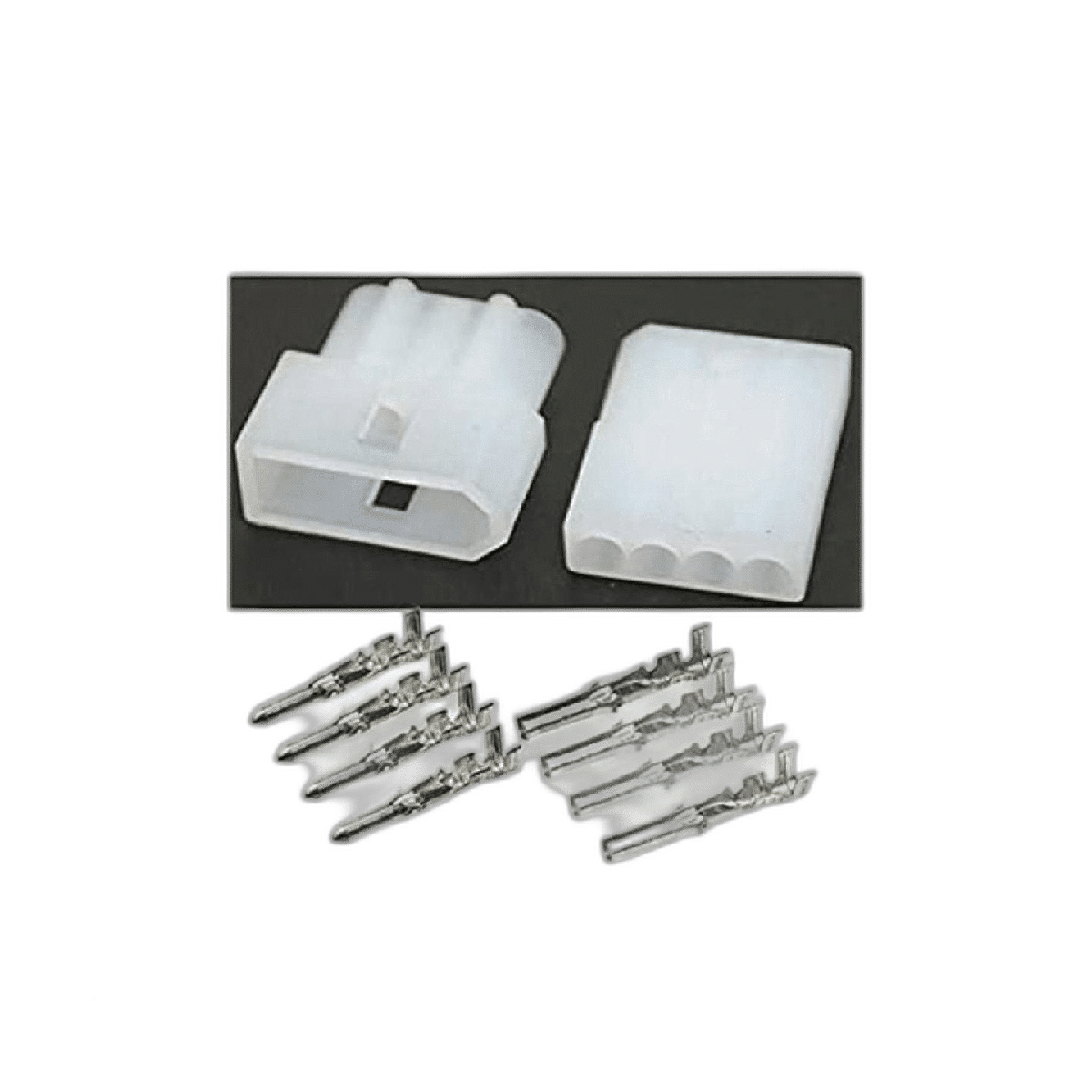 Molex 4 circuitos macho y hembra Conector receptáculo