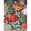 LILIAO Juego de cortador de galletas de Navidad 3 piezas