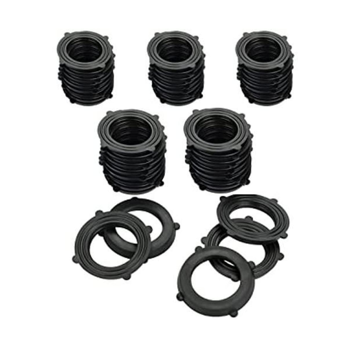 PAGOW 50 arandelas de manguera de goma arandelas a
