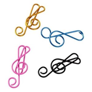Haidong 20 piezas Metal Creative notas musicales estilo_1