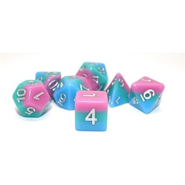Dice Resin DD Transparent Dice Set Fit Dungeons and_4