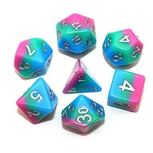 Dice Resin DD Transparent Dice Set Fit Dungeons and_1