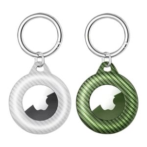 Funda para Airtags antiarañazos con llavero compatible_1