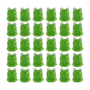 JKanruh 30 mini animales ranas de resina en miniatura_1