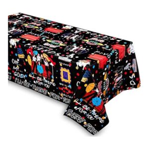 Paquete de 2 manteles desechables de plástico para fiestas_1