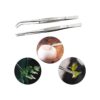 Pinzas de acero inoxidable JKJF con puntas dentadas de_6