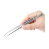 Pinzas de acero inoxidable JKJF con puntas dentadas de_5