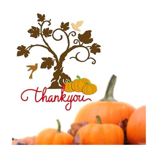 Troqueles de corte de Acción de Gracias otoño árbol_4