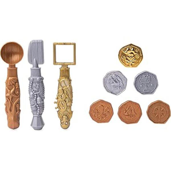 Kinetic Sand Conjunto de juego del tesoro enterrado con 6_3