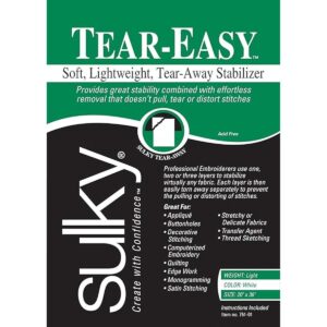 Sulky de América Tear fácil tearaway Stablizer 20 by 1_1