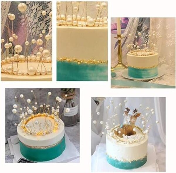 Decoración de pastel de feliz cumpleaños hecha a mano para_2