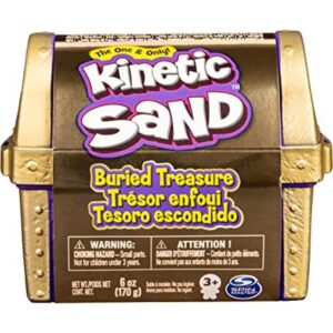 Kinetic Sand Conjunto de juego del tesoro enterrado con 6_1