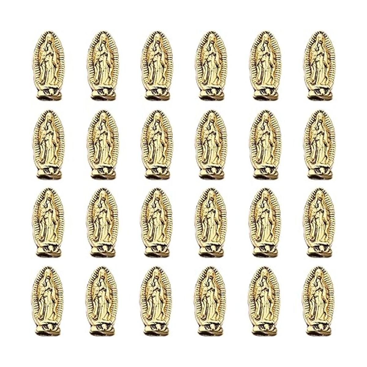 80 piezas de aleación de Jesús Virgen María ropa