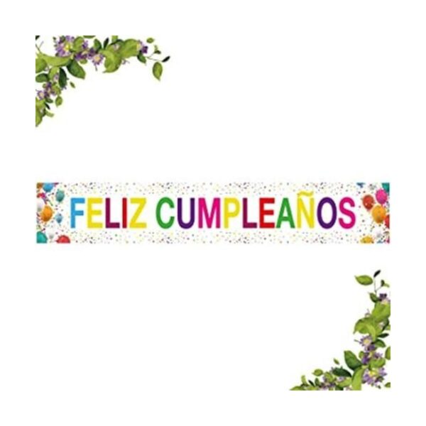 INNORU Feliz Cumpleaños Cartel grande con temática de_1