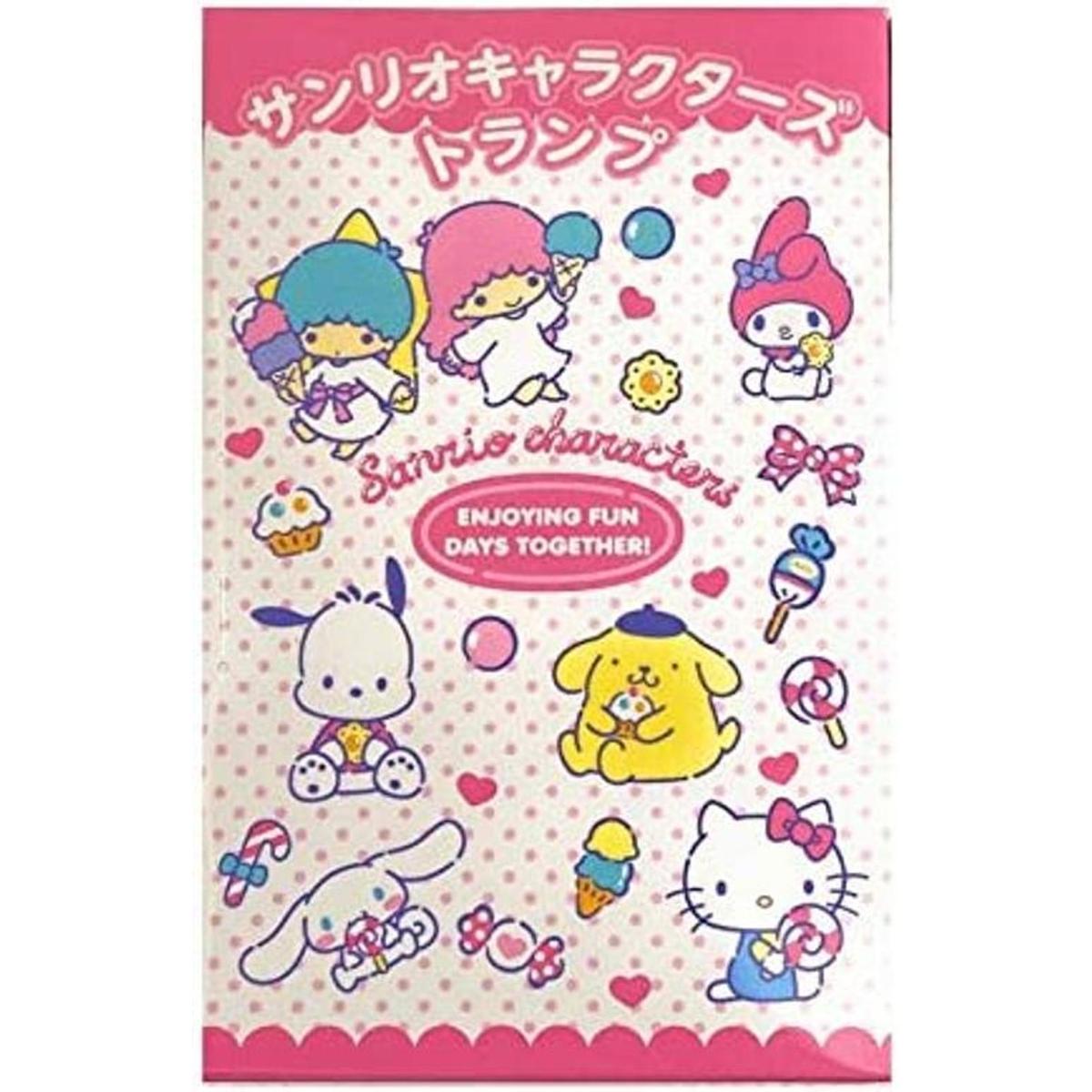 Sanrio Characters Playing Card Hello Kitty Little Twin