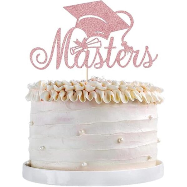 Qertesl Masters Decoración para tartas de graduación_1