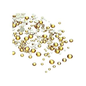 LolliBeads Piedras redondas de resina para uñas con parte