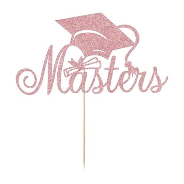 Qertesl Masters Decoración para tartas de graduación_2