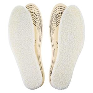 2 pares de plantillas de lana para zapatos de lana para_1