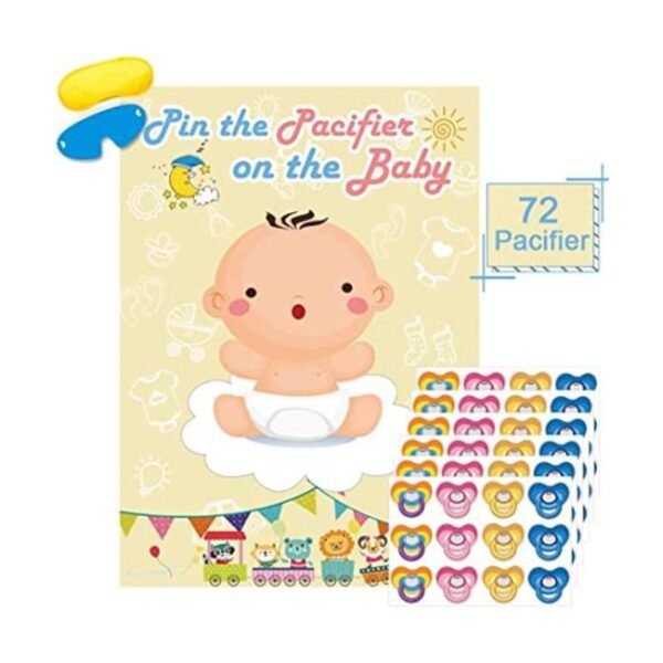 Pin The Chupete On The Baby Juego de póster grande para_1
