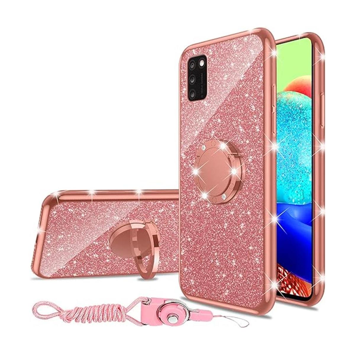 TCL A3X A600DL Funda para mujer diseño de diamantes de