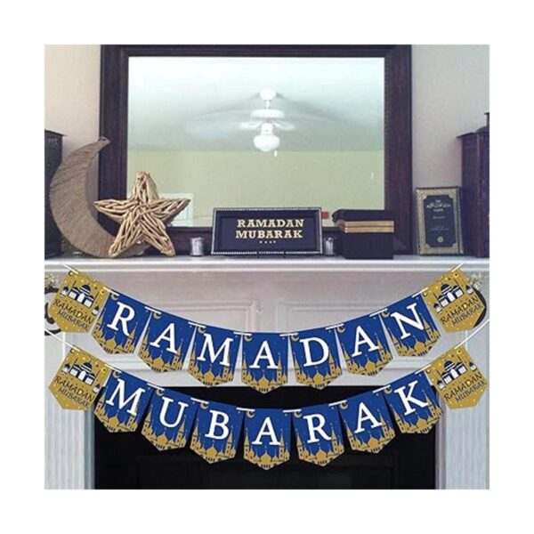 Ramadan Mubarak Banner Decoración de Ramadan Mubarak