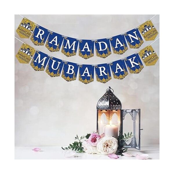 Ramadan Mubarak Banner Decoración de Ramadan Mubarak