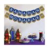 Ramadan Mubarak Banner Decoración de Ramadan Mubarak