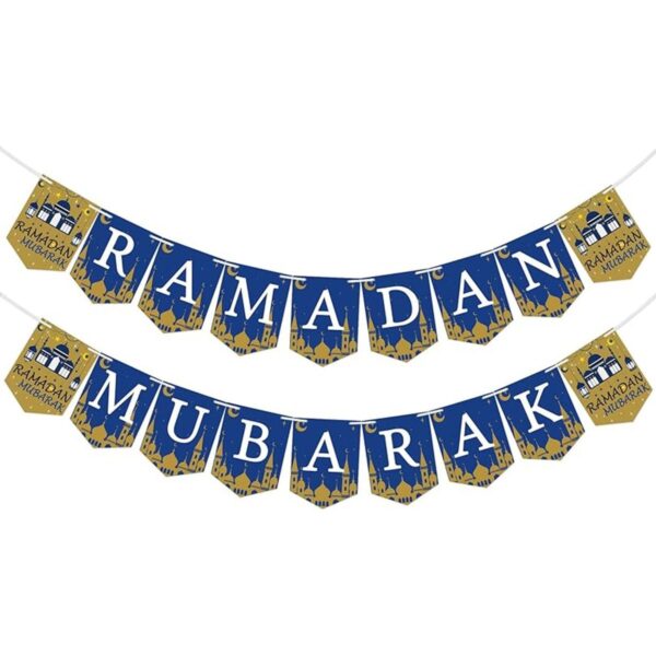 Ramadan Mubarak Banner Decoración de Ramadan Mubarak