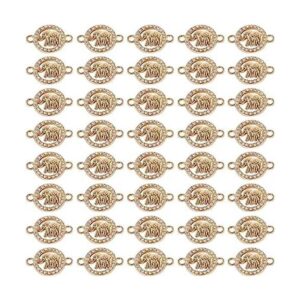 SiegYma 40 piezas creativas de diamantes dorados con_1