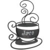 Juego de 3 tazas de café de metal_2