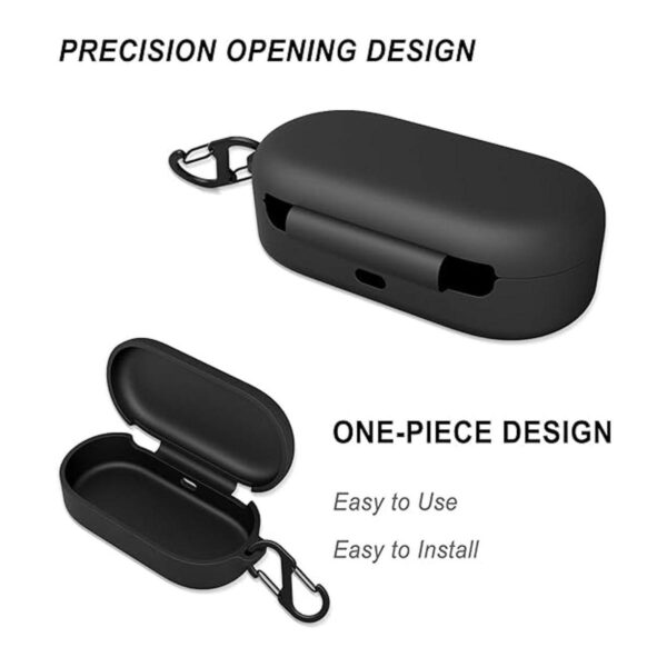 Naomo Funda de silicona para TOZO T12 suave y flexible_4