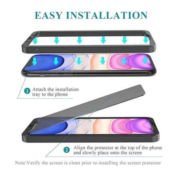 Fotbor Protector de pantalla para iPhone XRiPhone 11_2