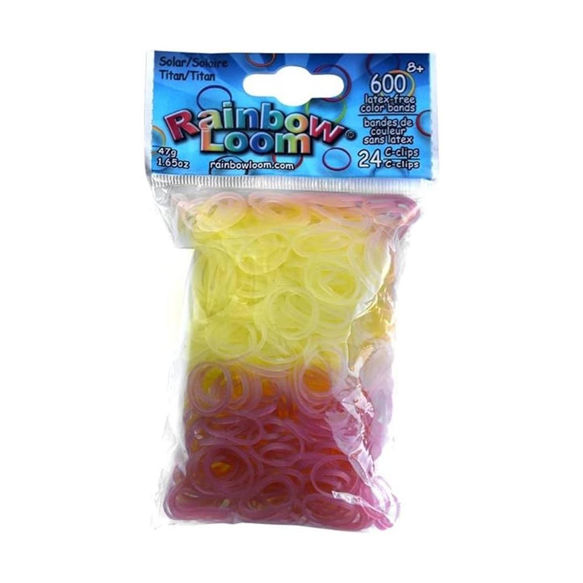 Nuevo. Original Rainbow Loom bands que cambia de color