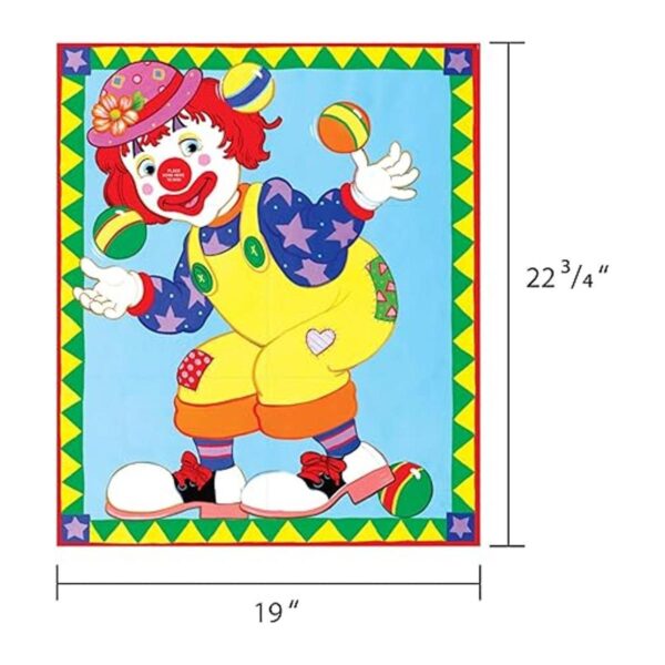 Pin The Nose On The payaso juego para niños Póster_3