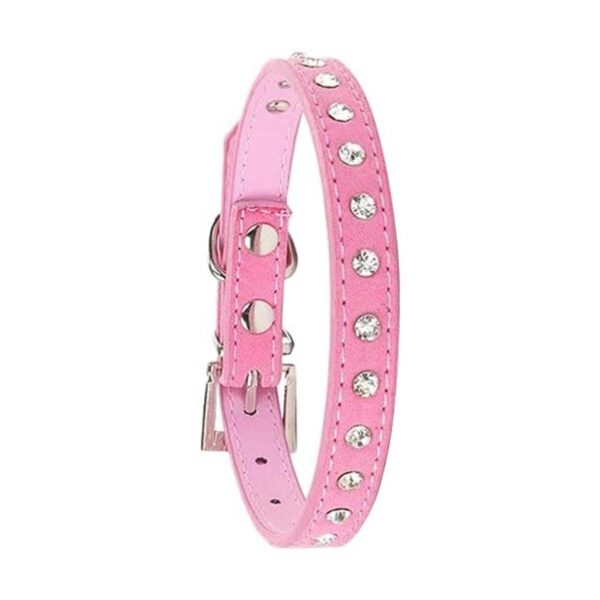 Collares de perro de piel sintética para perros pequeños_2