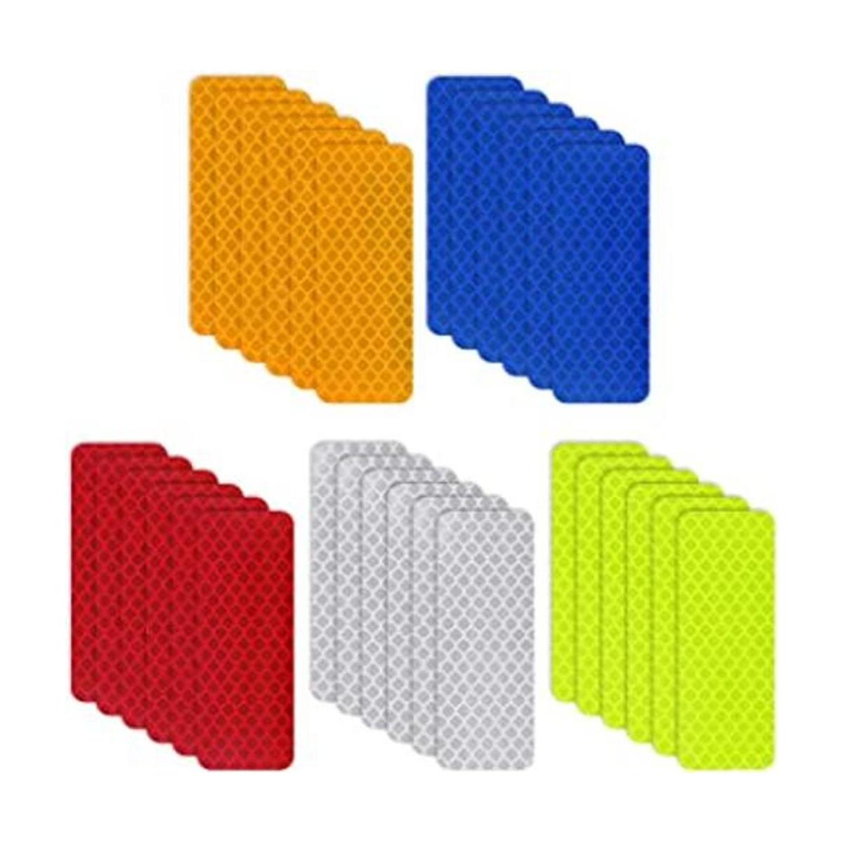 Abeillo 30 calcomanías reflectantes de seguridad